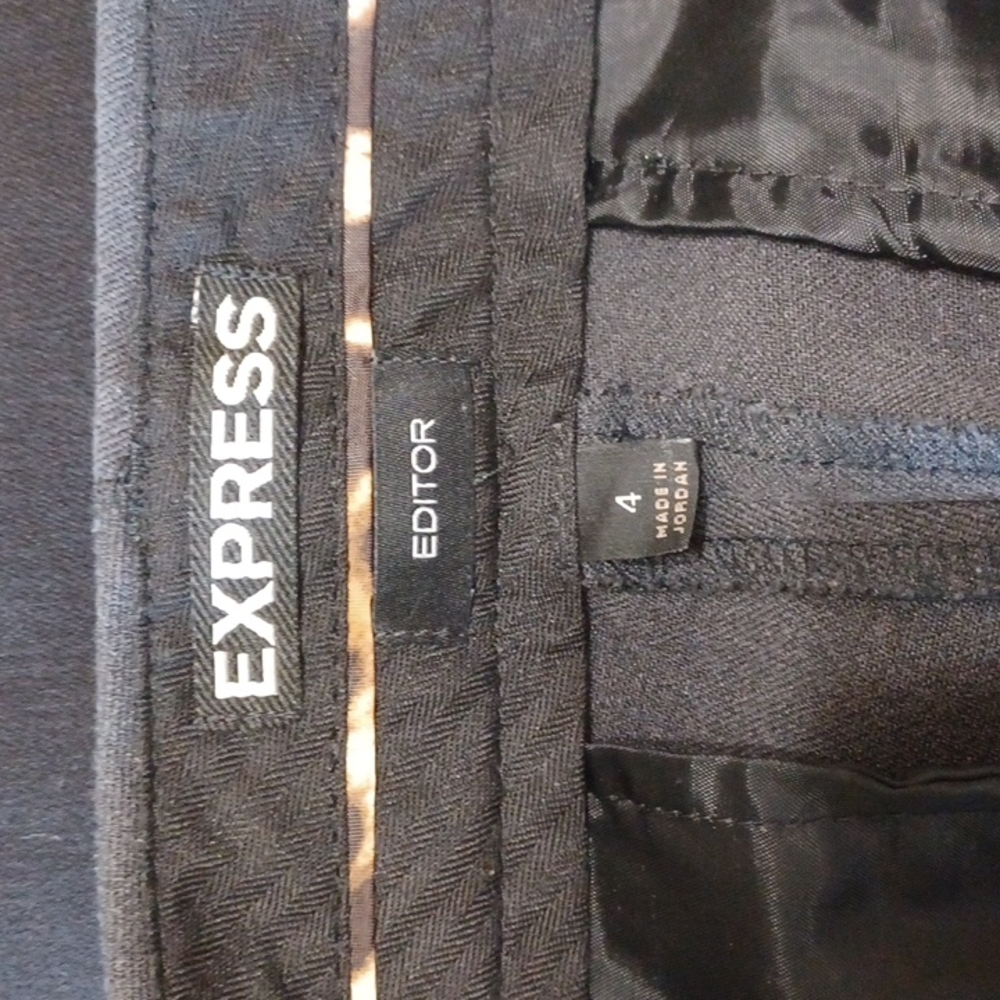 Express gray slacks